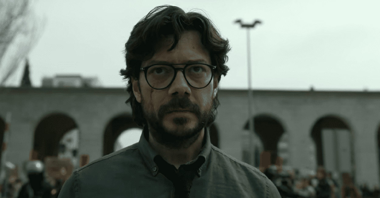 money heist angry professor